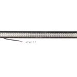 Barra luzes de trabalho LED, 300W, 25500lm, retangular, 12/24V, branco, 1320,8x79,5mm, cabo, combo, 100 LEDs
